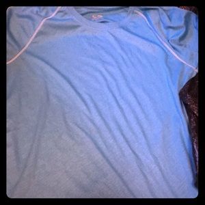Blue Workout Tee